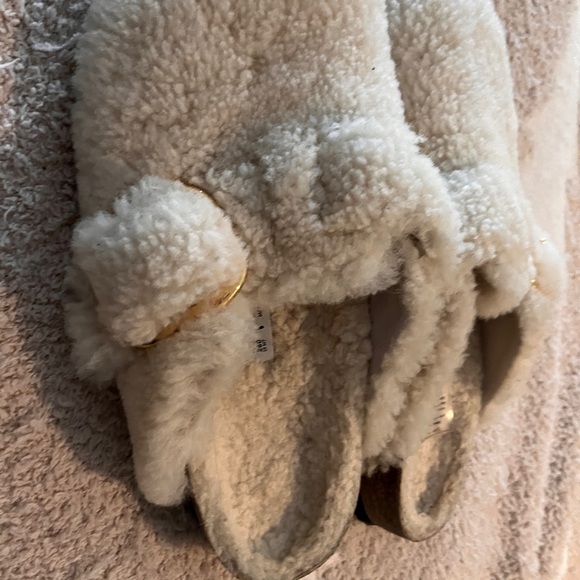 Boston Big Buckle Teddy Shearling Birkenstock Clog - Picture 4 of 8